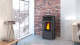 Edilkamin Aris Up Plus acél kályha pellet tüzelésű 8kw - szürke