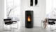 Edilkamin ANIA AIR TIGHT 8kw hermetikus pellet kályha - fekete acél