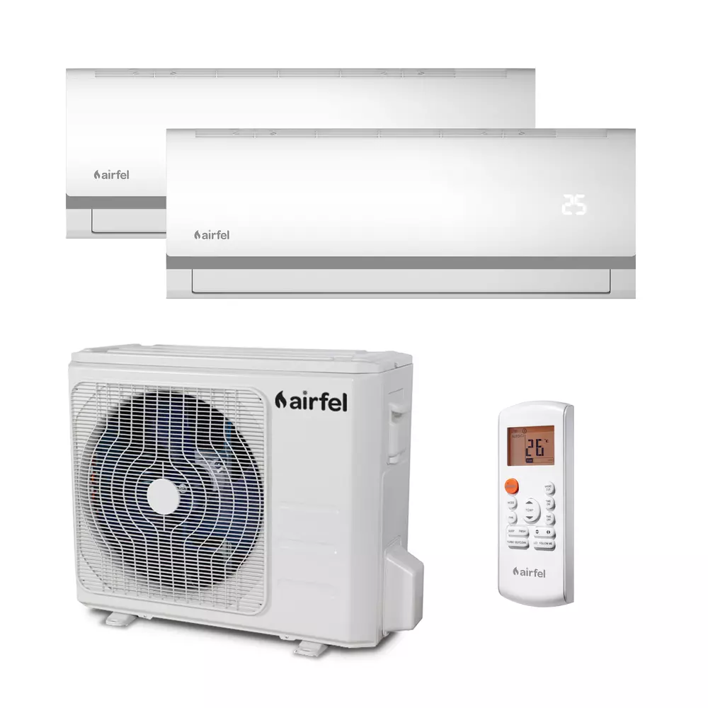 Airfel inverteres multi split klíma 2LMX50N / LTXM25NV1B / LTXM35NV1B (2,8kW + 3,6kW) 