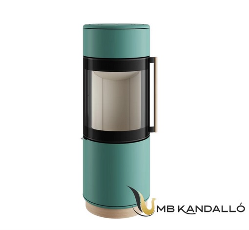 SPARTHERM PASSO XS STYLE KANDALLÓKÁLYHA TÜRKIZ KÜLSŐ BURKOLATTAL